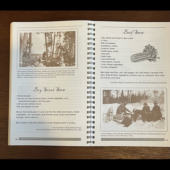 Camp Cooking 100 Years Cookbook - Picture 3 of 4